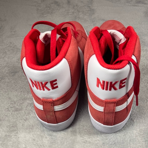 Size 11.5 - Nike Zoom Blazer SB Mid University Red NWOB - Picture 4 of 8